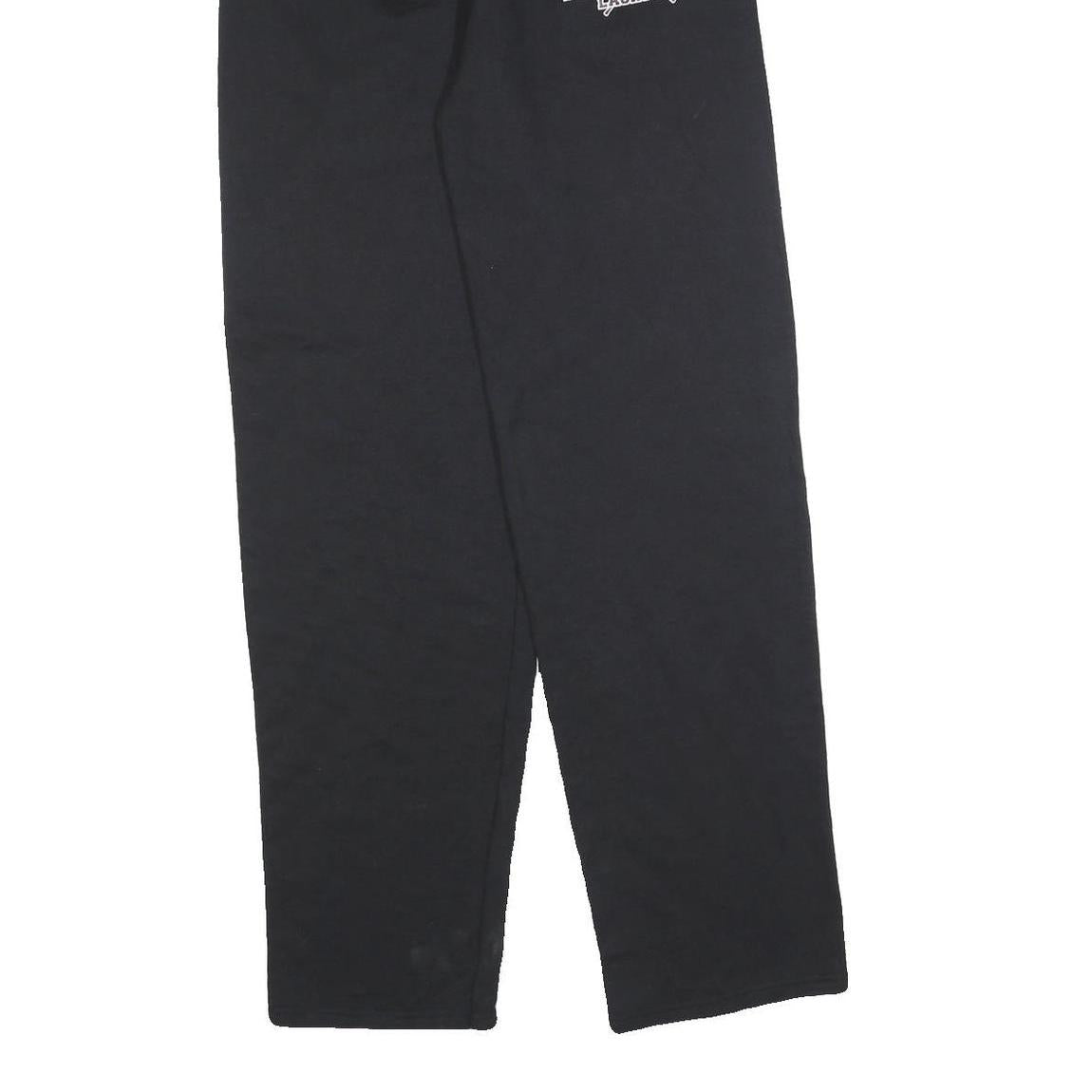 CHAMPION Womens Black Joggers Phillipsburg Lacrosse S W22 L32 Cotton Blend