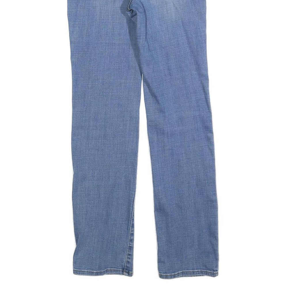 LEVI'S Womens Slim Light Blue Denim Jeans W27 L32 Stylish Cotton Blend Zip