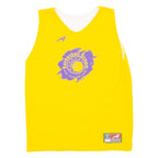 ATHLETES Basketball Mens Vest Yellow Sleeveless V-Neck S