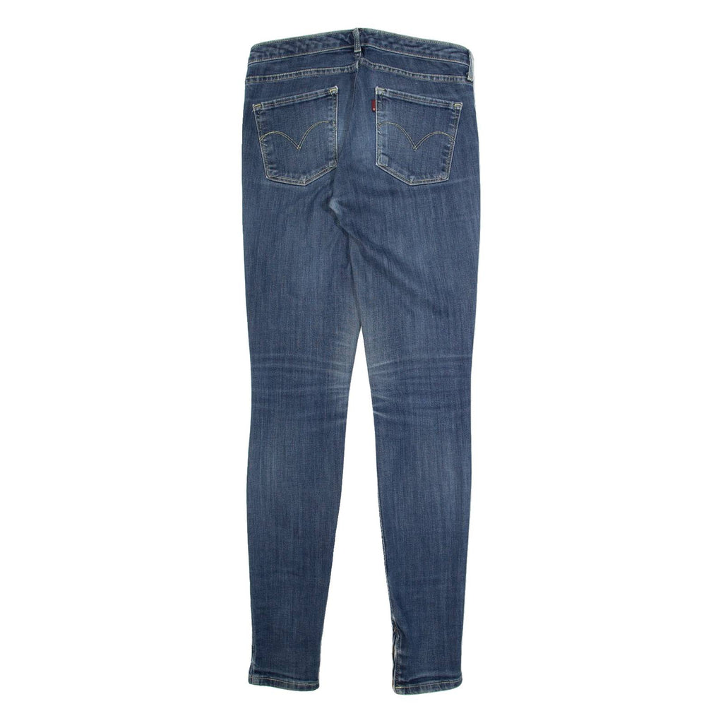 LEVI'S Womens Jeans Blue Regular Tapered Stone Wash W27 L34