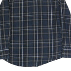 WRANGLER Womens Blue Shirt Plaid Cotton M Button Pocket Western Style