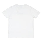 ELLESSE Mens White Graphic T-Shirt L Short Sleeve Crew Neck Casual Cotton Blend