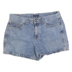 TOMMY HILFIGER Womens Shorts Blue Denim M W32 Classic Casual Cotton Blend