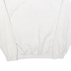 MV SPORT Womens White Central Michigan Mom Crew Neck M Cotton Blend Sweatshirt