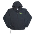 CHAMPION Saskatoon Hustlers Mens Anorak Jacket Black USA Hooded M