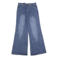 Womens Relaxed Blue Jeans Relaxed Wide-Leg Denim Medium W26 L30 Vintage Style