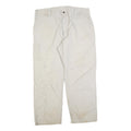 CARHARTT Mens Cotton Blend White Loose Straight Trousers W40 L32 Workwear Cargo