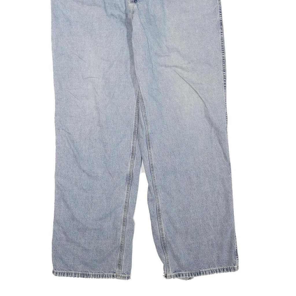 DICKIES Womens Regular Fit Blue Denim Jeans W36 L32 Workwear Straight Leg Cotton