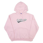 CHAMPION California Mens Pink Hoodie USA L