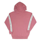 ADIDAS Womens Pink Hoodie UK 6 Trefoil Logo Pullover Casual Sweatshirt