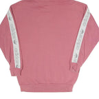ADIDAS Womens Pink Hoodie UK 6 Trefoil Logo Pullover Casual Sweatshirt