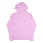 CHAMPION Womens Pink Hoodie XS Cotton Blend Pullover Lightweight Casual