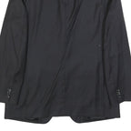 BOGGI Mens Black Wool Classic Fit Jacket M Button Plain Tailored