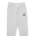 CHAMPION Mens Joggers Grey S W30 L29 Slim Tapered Cotton Blend Sportswear