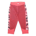 ADIDAS Womens Shorts Red & Pink Abstract Pattern S W24 Sports Gym Activewear