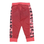ADIDAS Womens Shorts Red & Pink Abstract Pattern S W24 Sports Gym Activewear
