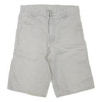 CARHARTT Mens Shorts Beige Casual Plain M W34 Cotton Blend Workwear