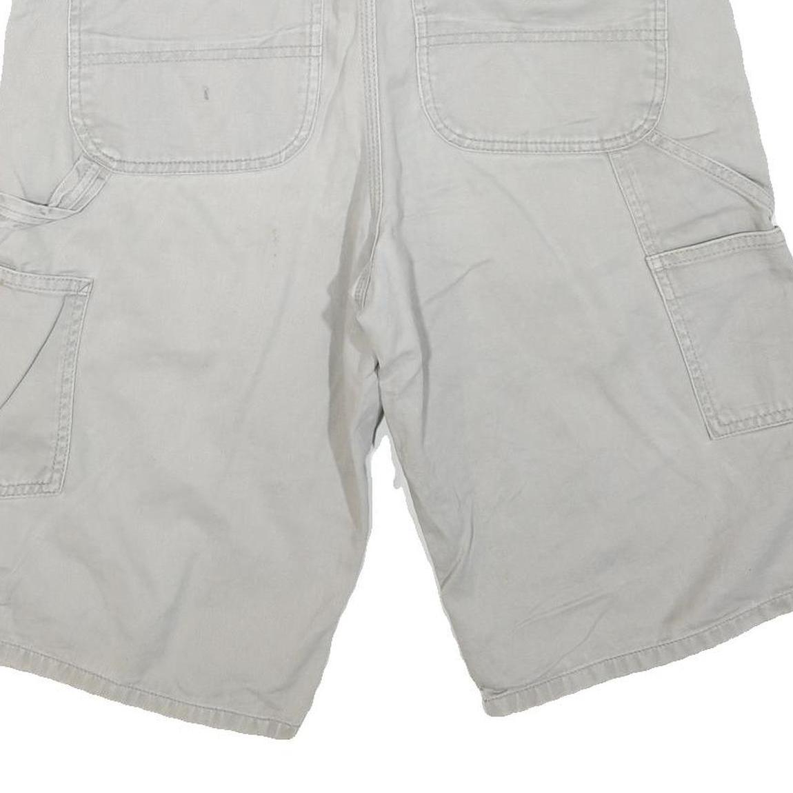 CARHARTT Mens Shorts Beige Casual Plain M W34 Cotton Blend Workwear