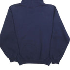 RUSSELL ATHLETIC Womens Navy Blue Santa Barbara Printed Pullover Hoodie M