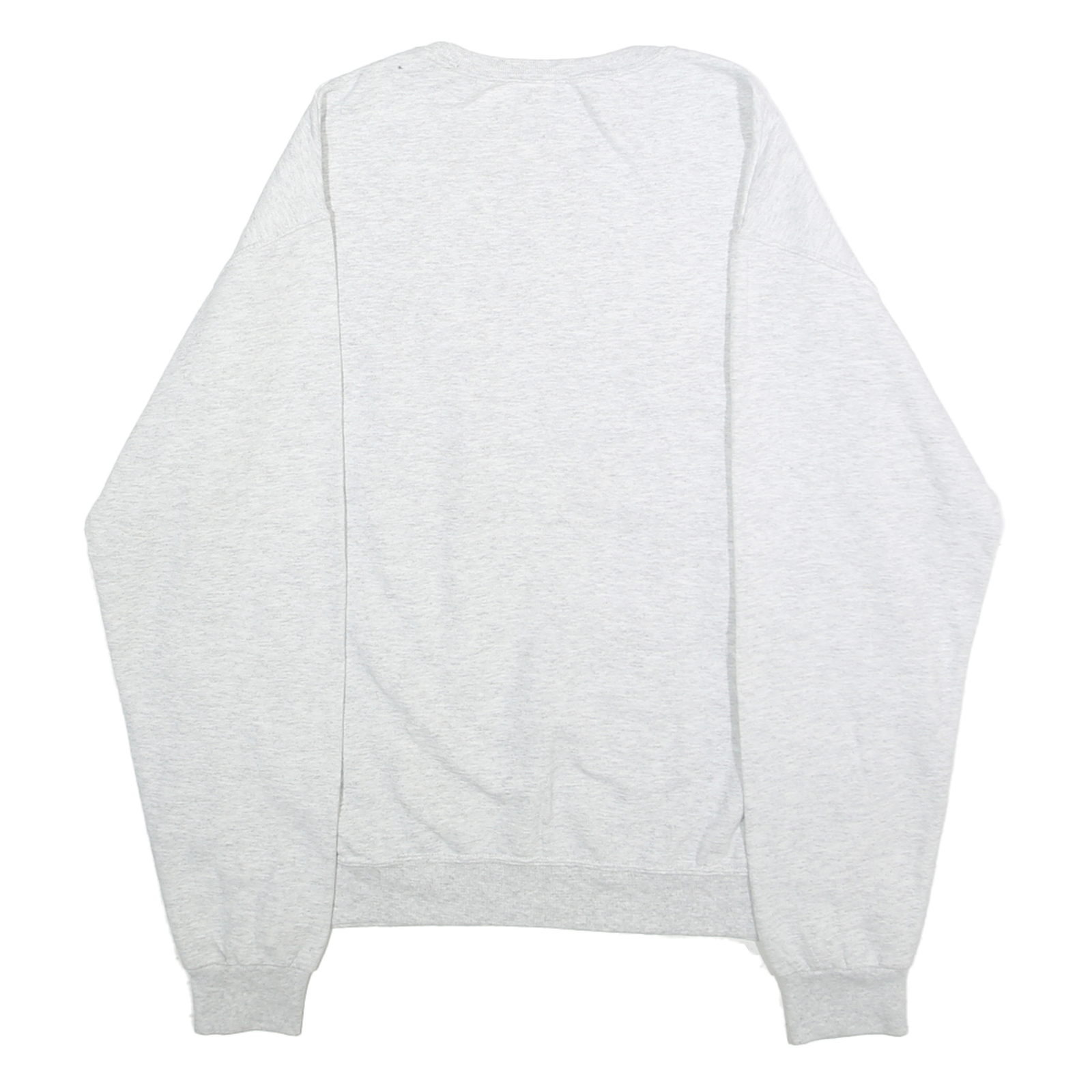 JERZEES Mens Grey Rolling Hills Fitness Crew Neck M Cotton Blend Pullover