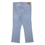 LEVI'S Big E Womens Jeans Blue Regular Straight Denim Light W32 L26 Classic Fit