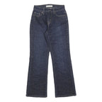 LEVI'S 512 Bootcut Womens Jeans Blue Slim Denim Woven W25 L28 Stylish Fit