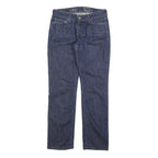 LEVI'S Womens Slim Blue Denim Slim Straight Jeans W26 L29 Classic Cotton Blend