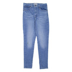 LEVI'S Mile High BIG E Womens Jeans Blue Slim Skinny Stone Wash W31 L32