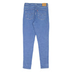 LEVI'S Mile High BIG E Womens Jeans Blue Slim Skinny Stone Wash W31 L32