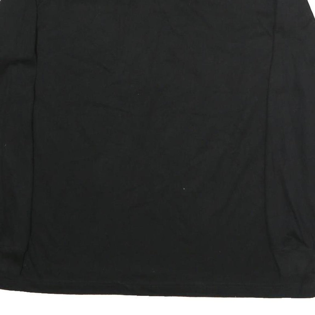 WRANGLER Mens Black Long Sleeve Crew Neck Pocket T-Shirt L Cotton