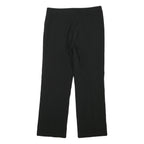 CEST CA Womens Black Regular Fit Straight Leg Trousers W29 L25 Polyester Blend