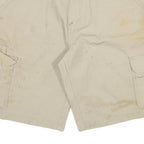 DICKIES Mens Shorts Beige Cotton Blend Cargo XL W32 Work Utility Casual
