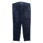 CALVIN KLEIN JEANS Chino Mens Trousers Blue Regular Tapered W31 L26