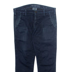 CALVIN KLEIN JEANS Chino Mens Trousers Blue Regular Tapered W31 L26