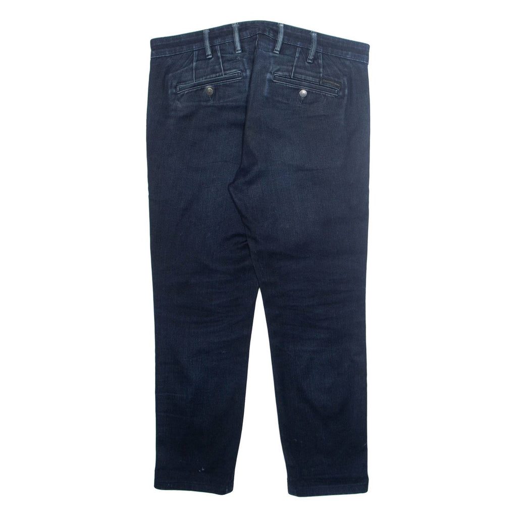CALVIN KLEIN JEANS Chino Mens Trousers Blue Regular Tapered W31 L26