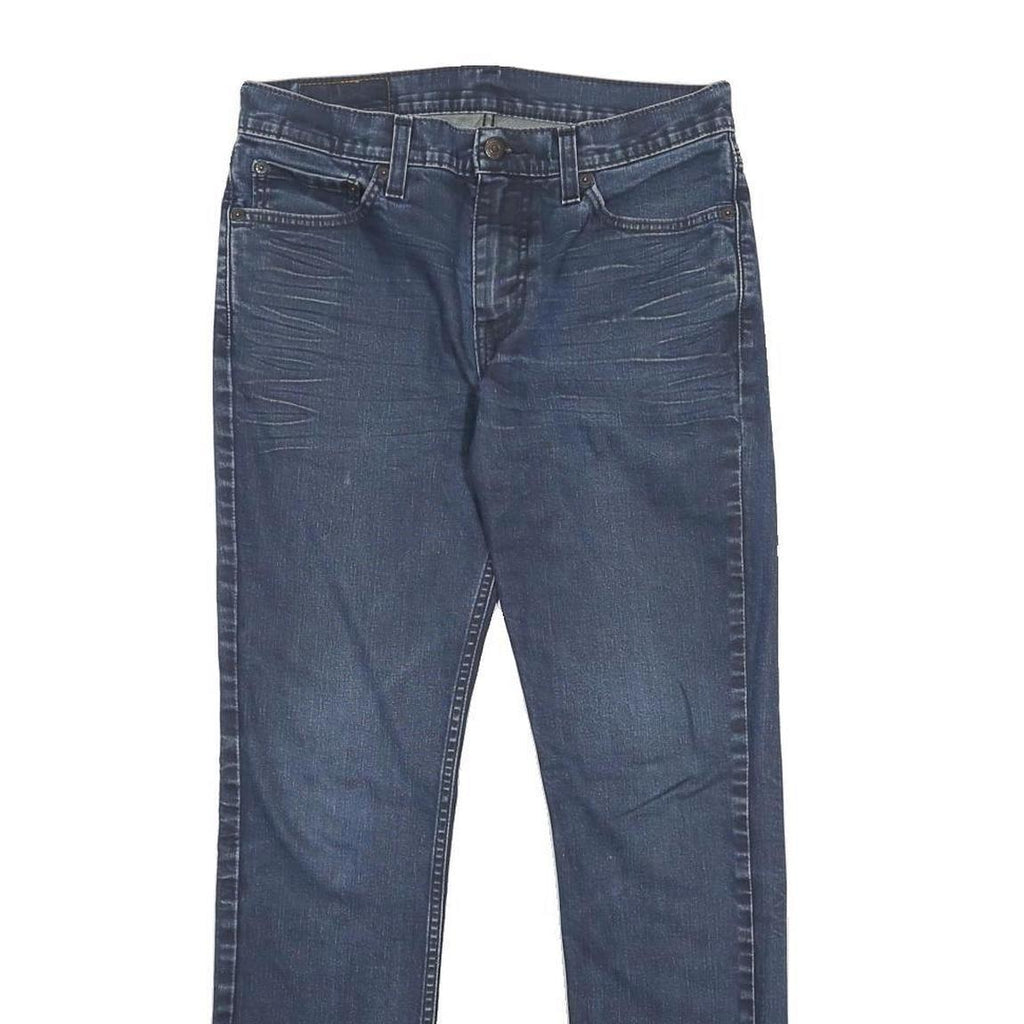 LEVI'S 511 Slim Mens Jeans Blue Slim Skinny Denim Medium W31 L32 Zip