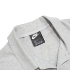 NIKE Mens Grey Plain Short Sleeve Cotton Polo Shirt M Classic Logo Casual