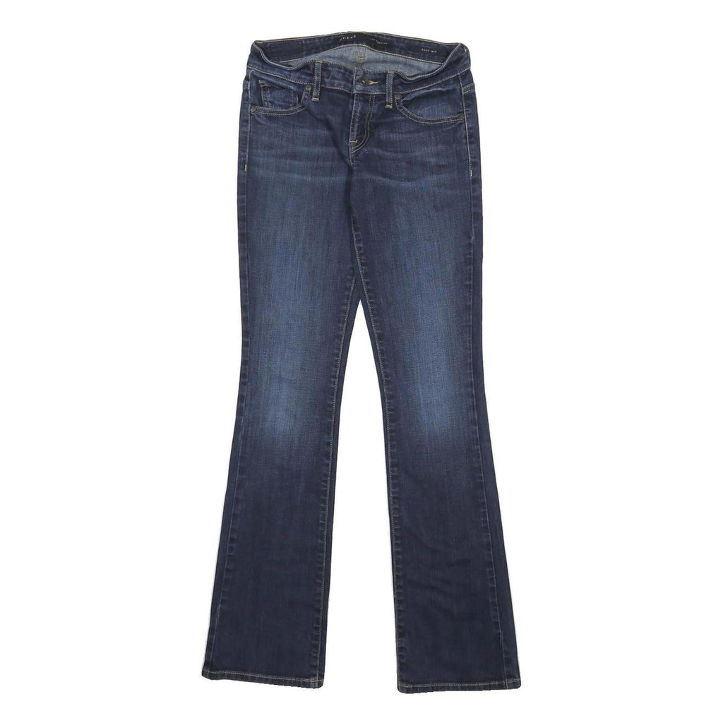 GUESS Womens Regular Fit Blue Denim Jeans Bootcut Cotton Blend W26 L32