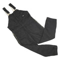 DICKIES Mens Black Cotton Blend Dungarees Regular Fit Long Leg L W42 L32