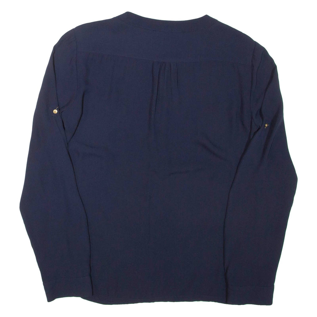 BANANA REPUBLIC Womens Blouse Blue Long Sleeve S