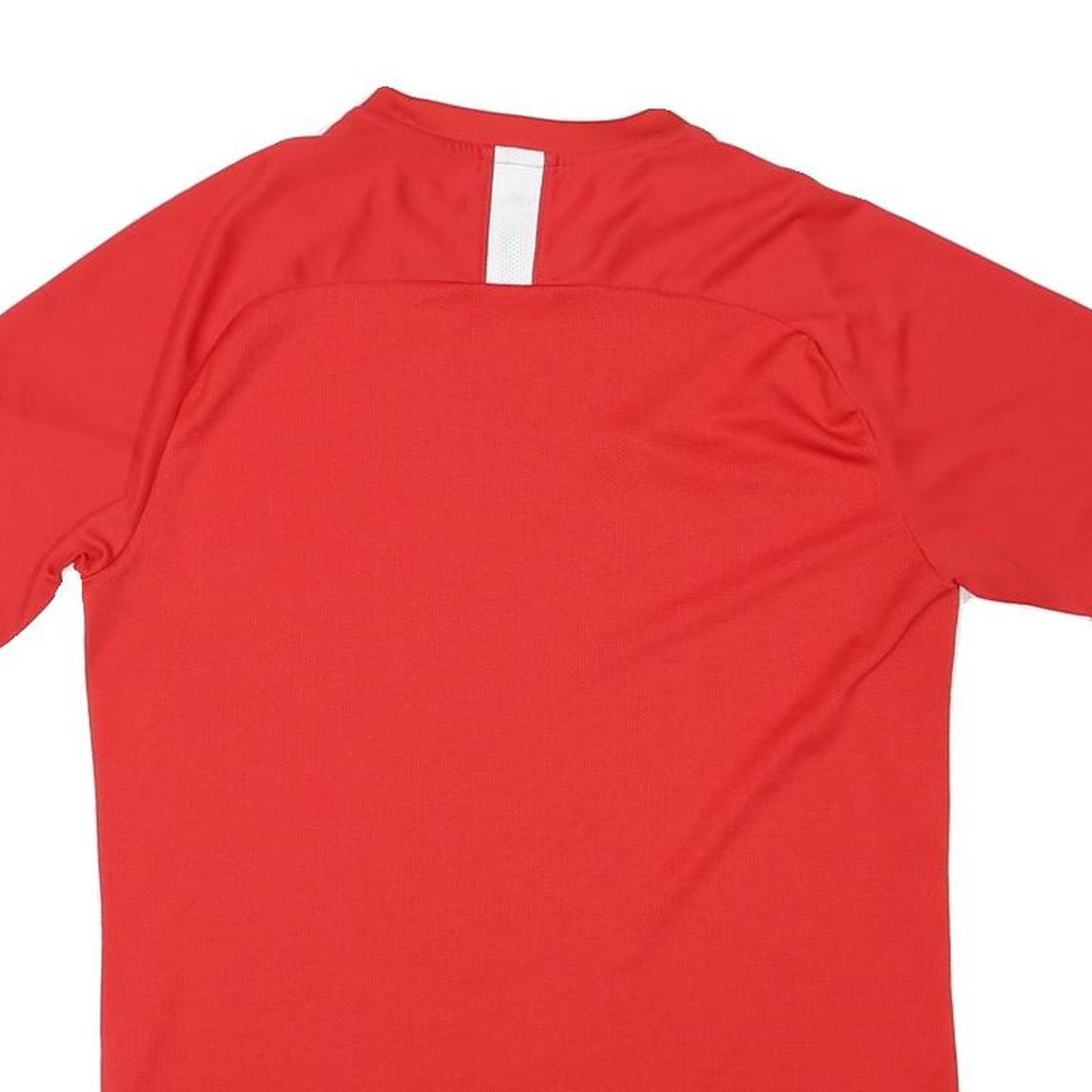 NIKE Mens Red Crew Neck Short Sleeve T-Shirt L Sportswear Casual