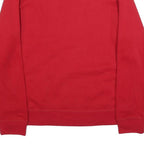 NAUTICA Mens Red Crew Neck M Cotton Blend Sweatshirt Pullover Casual Wear