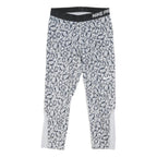 NIKE Womens Joggers Grey & White Slim Tapered S W26 L21 Nike Pro Sportswear