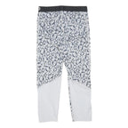 NIKE Womens Joggers Grey & White Slim Tapered S W26 L21 Nike Pro Sportswear