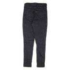 LEVI'S Retro High Womens Jeans Black Regular Skinny W27 L29