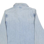 LEVI'S Womens Blue Denim Jacket XS Cotton Button Closure Classic Fit Plain