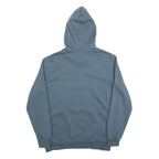 PUMA Mens Blue Hoodie M Cotton Blend Pullover Casual Sportswear