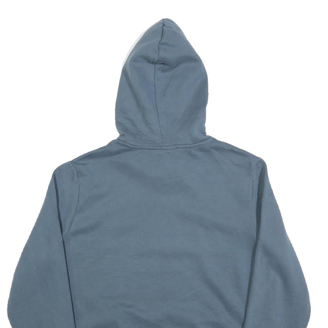 PUMA Mens Blue Hoodie M Cotton Blend Pullover Casual Sportswear