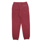 NIKE Mens Joggers Maroon Slim Tapered M W31 L32 Cotton Blend Casual Wear