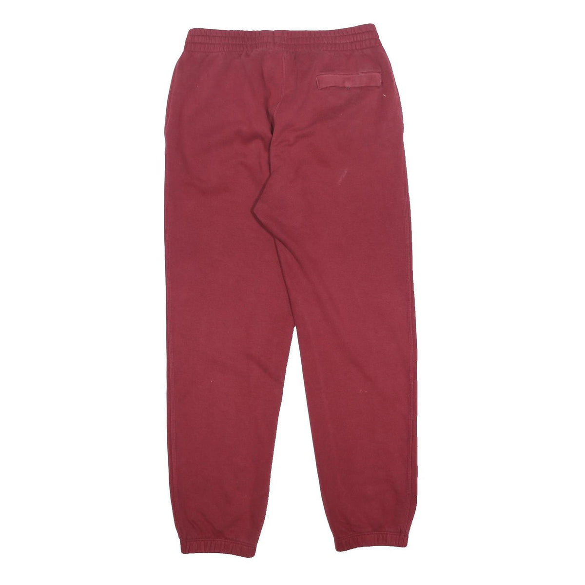 NIKE Mens Joggers Maroon Slim Tapered M W31 L32 Cotton Blend Casual Wear